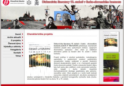website design - FFJU - Czech Republic - diskurzivita.ff.jcu.cz